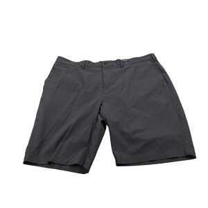 IBKUL Mens 40 Gray Golf Shorts Flat‎ Front Lightweight Stretch performance